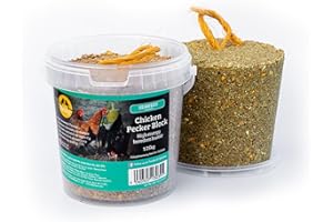 Chubby Pet Products Feldy Hanging Chicken Pecker Block - Seaweed Flavour 1.25kg