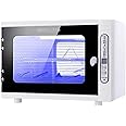 UV Sterilizer, UV Disinfection Cabinet, Professional UV Sterilizer with Timer, 2-Tiers Sterilization Tray, Large Capacity 8L, for Manicure, Salon, Dentistry