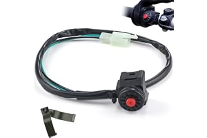 12V universell tryckknapp kretsbrytare motorcykel startbrytare