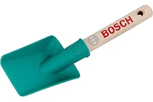 Theo Klein 2789 Łopata Bosch, krótka I Kwadratowa, solidna łopata I Stabilny drewniany trzonek I Zabawki dla dzieci od 3. roku życia