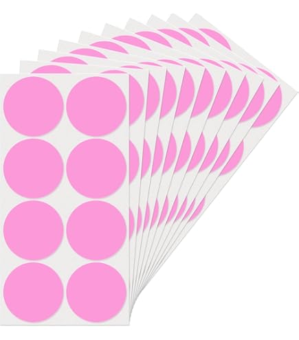 50 Runde Aufkleber, Dunkelviolett – 50 Mm Durchmesser, Selbstklebend, Für Basteln & Dekoration