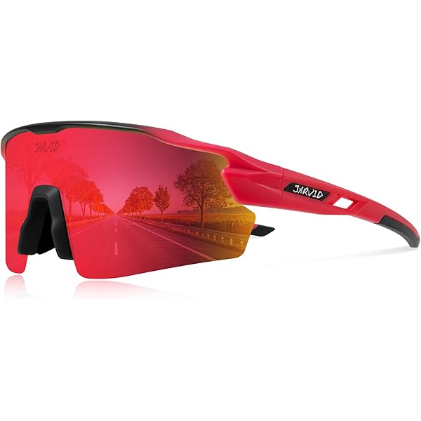 BSITSSS Occhiali Da Sole Sportivi Polarizzati - 2 Pezzi UV400 Per Ciclismo, Corsa E Sport Outdoor - Foto 10