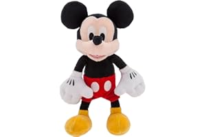 Disney Store Official Mickey Mouse Mini Bean Bag Plush, 21cm/8”, Small Stuffed Toy Mouse, Suitable for Ages 0+
