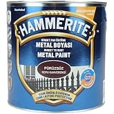 Marshall Hammerite Pas &Uuml;st&uuml; Metal Boyası D&uuml;z Koyu Kahverengi 2,5lt