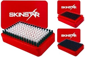 SkinStar Lot de 3 Ski Doublure basebrush Nylon, Cheveux et kufper/Bronze