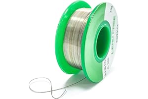 Jancosta 0.3 mm Lead Free Solder Wire Sn-0.3Ag-0.7Cu with Rosin Core for Electrical Soldering 30 g