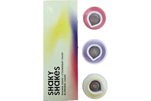 GENERISCH 3 x Air Up Pod Original Duft Pods, Shaky Shake Pack, Zubehör für Trinkflasche, 0 Kalorien, kein Zucker, aromatisierte Pads (Erdbeere-,Banane-,Blaubeershake)