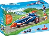 playmobil porsche 911 carrera s Después de que el vehículo se haya colocado en el lugar de lanzamiento, se puede lanzar pisando el propulsor; hay espacio para una figura en el vehículo; se recomiendan suelos lisos o asfaltados para jugar