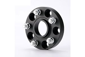 FERFXN Spurverbreiterung 1 Stück Für Dodge Für Challenger PCD 5x115 CB71,6 Mm Spurverbreiterungen Radadapter Distanzscheibe Räder (Farbe : Schwarz, Größe : 1pcs 15mm)