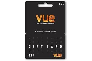 VUE Gift Card - UK Redemption - Delivered by post