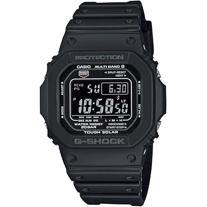 Casio Gents 54.00mm Solar Watch with Black Digital dial and