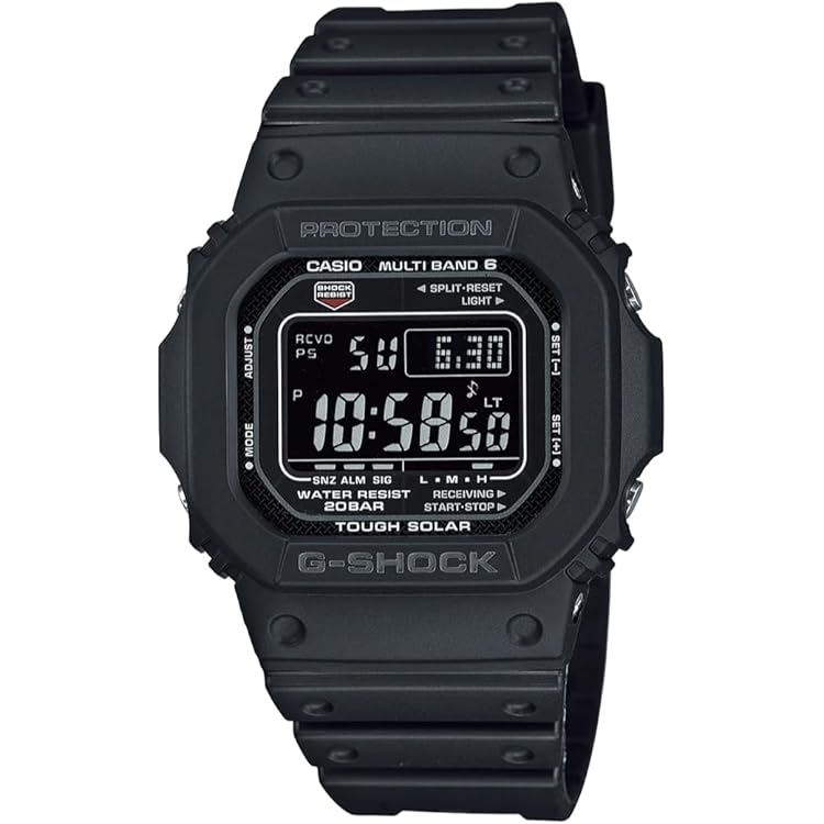 Casio Herren Solar Armbanduhr, 43.00mm GehäusegröÃŸe mit LCD
