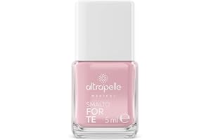 Altrapelle Medical - Smalto ForTE, Rinforza e Protegge le Unghie, Formula Vegana a Base di Ingredienti Naturali, Trattamento per Mani e Piedi, Ideale per Unghie Sane e Curate, 5 ml (Rosa, 5ml)