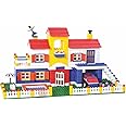 Radhey Preet Kid Jumbo Architect Toy Building Block Construction Set with Bright & Attractive Colors of Blocks | Very Nit & Clean Interlocking Joints | 900+PCS & Manual Book in a Set