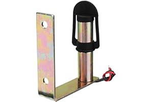 AB1 flexzon Rotating Safety Amber Beacon Mount DIN Pole Stem Tractor Mounting Spigot Light