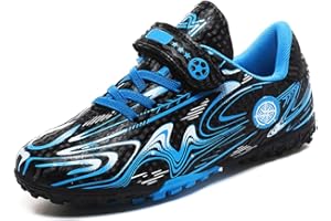 MISSWELL Boys Football Boots Kids Girls Shoes Soccer Athletics Trainers Sport Shoes Running Shoes Teenager Outdoor Football Shoes Sneakers for Unisex