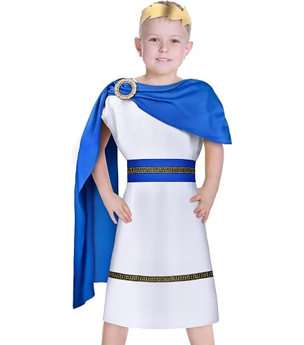 Bristol Novelty Römischer Kaiser Kostüm – Inkl. Toga & Haarteil