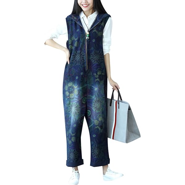 Salopette Jeans Donna Senza Maniche Strappata - Tuta Estiva E Primaverile, Casual E Comoda