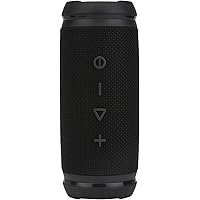 boAt Stone SpinX 2.0 R Portable Wireless Speaker with 360° Stereo Sound, Up to 8H Playtime, IPX6 Water & Splash Resistance, Rugged Mountable Design and TWS Feature (Charcoal Black)