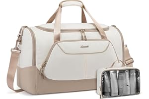 LOVEVOOK Sporttasche Damen 57L Groß Reisetasche mit Schuhfach & Nassfach, Gym Bag Schwimmtasche Saunatasche Handgepäck Tasche für Sport Fitness Training Reisen, Wasserdicht Travel Duffle Bags