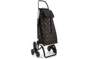 Carro Rolser I-MAX Star 6 Ruedas Sube Escaleras Plegable - Mandarina