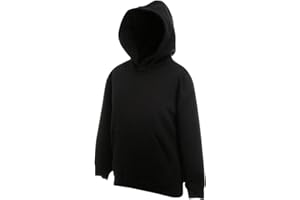 Fruit of the Loom Kids Hooded sweatshire Black