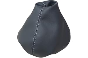 AERZETIX - Cuffia Soffietto - per Leva del Cambio - in Similpelle - pelle Grigio scuro