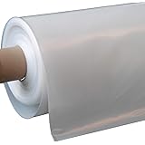 EXCOLO Treibhausfolie Gewächshausfolie Plastikfolie Gartenfolie 8m breit in kristallklar als Folie für Gewächshaus Frühbeet-S