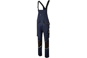 Hans Schäfer Workwear HSW Professional – Latzhose für Herren – Lange Arbeitshose mit Knietaschen – Bequem, strapazierbar und qualitativ