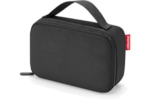 reisenthel Termocase mała torba termiczna na kosmetyki, leki i wiele innych, zamknięcie na zamek błyskawiczny, odpowiednia do podróży, wodoodporna tkanina, 1,5 l, czarna, czarne, Taglia Unica, Obudowa