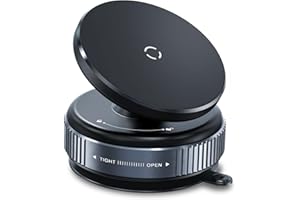 Beeasy Porta Cellulare Auto per Magsafe, [360° Rotazione & Potente Ventosa] Magnetico Supporto Telefono Auto,Portatelefono da Automobile per iPhone 16 15 14 13 12 Pro MAX Plus 16E, Nero