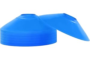 ‎REEHUT REEHUT Fussball Hütchen Markierungshütchen Agilität Markierungsteller Set Kunststoffhalter - Markierungskegel für Ballspiel, Radsport, Kinder, Sportler Dome Mini Trainingskegel