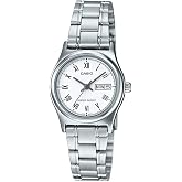 Casio Kadın yetişkin LTP-V006D-7BUDF Kol Saati Gri Standart