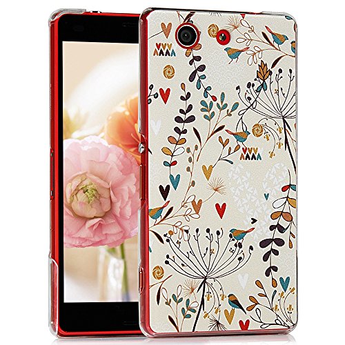 Sony Xperia Z3 Compact Funda - Lanveni Chic Elegante Carcasa r gida ultra Slim para Sony Xperia Z3 Mini Transparente Hard Case - Patr n Rama Dise o reviews Sony Xperia Z3 Compact Funda - Lanveni Chic Elegante Carcasa r gida ultra Slim para Sony Xperia Z3 Mini Transparente Hard Case - Patr n Rama Dise o