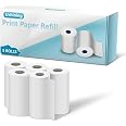 Rouleaux Impression Rouleaux Papier Thermique GREENKINDER - Lot De 5 Pour Appareil Photo Enfant - Recharge Facile Papier Photo Thermique