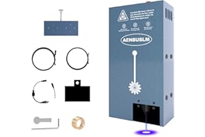 AENBUSLM Módulo de corte y grabado láser de 80W con asistencia de aire incorporada, potencia de salida de 10W,grabador láser de punto comprimido CNC DIY para máquina de grabado láser de corte láser - Clase 4