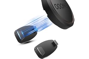 MERUYOO Magnetic Mobile Phone Holder for OOONO NO2 Speed Camera Warner, Strong Metal Holder with Magnetic Base, Universal Compatibility with CO Driver NO2 Model (2)