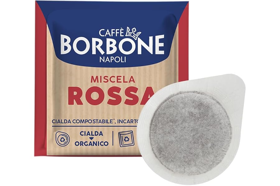 Caffè Borbone Cialda Compostabile, Miscela Rossa - 150 Cialde - Sistema ESE