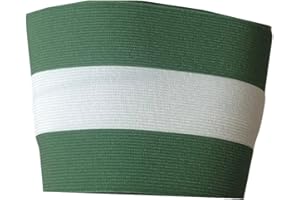 MAKRAN Bazalete Capitan Futbol de tu selección/Brazalete identificador Pais/Accesorios Deportivos de Equipo, brazaletes elásticos, Unisex, Adecuado para múltiples Deportes