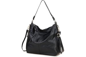 VX VONXURY Bolso Mujer Bolso Bandolera Mujer de Cuero PU Bolso Mujer Grande con Bolsillo Lateral Bolso Hombro Mujer para Diario Trabajo Compras