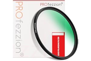 PROfezzion Filtro Polarizzatore Circolare Multi-Rivestito da 40,5 mm per Sony ZV-E10 II ZVE10 ZV-E1 ZV-1F ZV1F A6700 A6500 A6400 A6300 A6100 A7C A7CII con Obiettivo E PZ 16-50 mm/FE 28-60 mm
