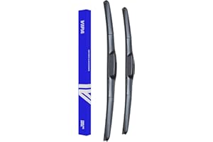 VIPA CAR PARTS Premium Vipa Wiper Blade Kit | Fits: MINI MINI F55 F56 Hatchback (Aug 2014 Onwards) | All-Weather Performance | Durable, Streak-Free Windshield Wipers | Easy Installation