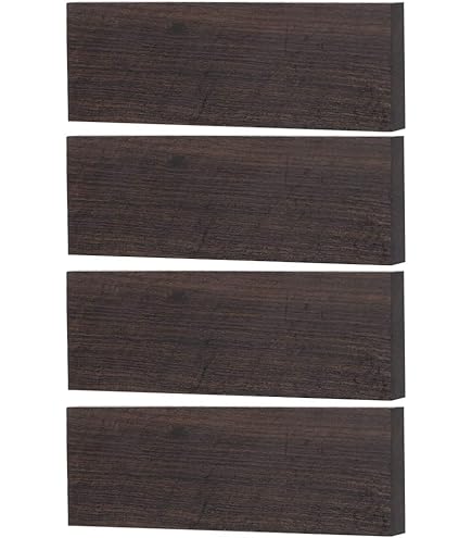 Legno Per Tornitura - Blocco Di Ebano Toon Cinese, 127x40x25 Mm, Per Manici Coltelli E Lavorazioni - Foto 8