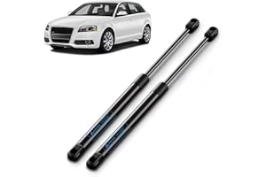 ARANA 2 x verin de coffre pour le hayon arrière de la Audi A3 2004-2013 Supports de levage pour verin a gaz, verin hydraulique et amortisseurs,#8P4827552B