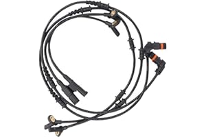 MOTOKU 4 Pcs Front Rear Left Right ABS Wheel Speed Sensor for W164 ML350 ML320 R320