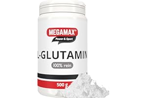 ‎MEGAMAX NUTRITION MEGAMAX L-Glutamin Pulver Für optimalen Muskelaufbau & Regeneration nach dem Workout