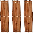 KANTA Wooden Trellis Expandable Expanding Garden Trellises Riveted Climbing Plants Decoration Plant Partitioning Trellis Wall Panel For Small Animals Pack Of 3 (1.8 x 0.3m KL2002)