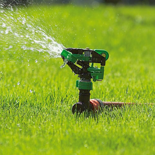 Royal Gardineer Impuls-Rasensprenger mit Erdspieß - 2