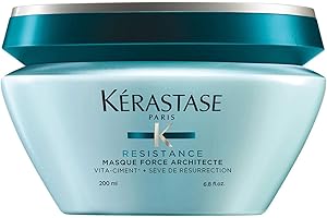 KÉRASTASE Résistance - Masque Force Architecte - Masque Capillaire Fortifiant & Réparateur - Technologie VITA-CIMENT® & Sève de Résurrection - Cheveux Abimés - Cassants & Fourchus - 200 ml