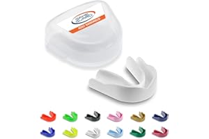 GAME GUARD Boil & Bite Mouth Guard/Gum Shield – Mouldable Mouthguard/gumshields - CE Approved, School Sports, Rugby, Hockey, Boxing, GAA, Martial Arts